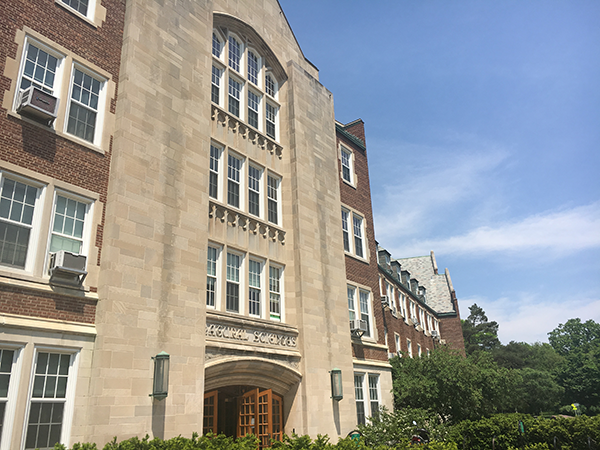 Front of the Natural Science Building