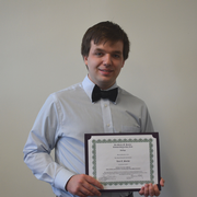 Levi Storks, 2014 Undergraduate Hensley Winner