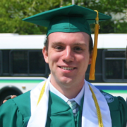 Portrait of Samuel Decker at Graduation